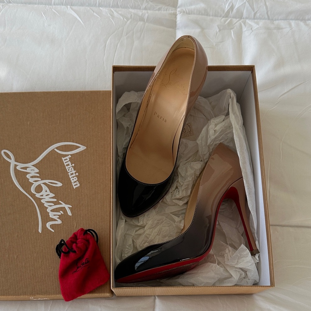 Christian Louboutin Degrade Patent Heels